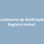 Procedimento de Retificação de Registro Imóvel de Matrícula Nº 3419